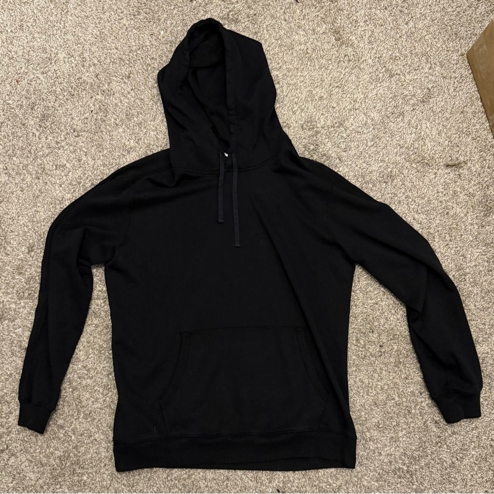 Reigning Champ Midweight Terry Pullover Hoodie Black Large